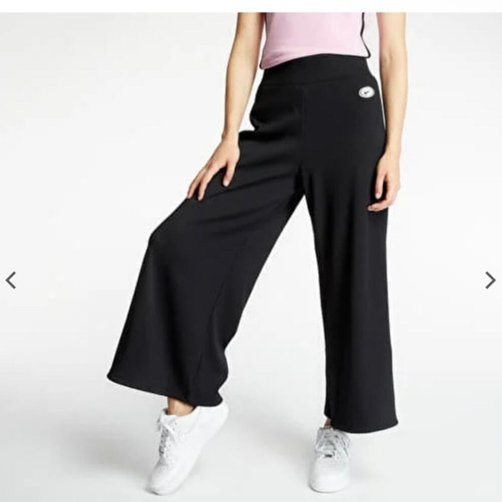 Nike Black Wide-Leg Pants